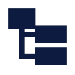 Folder tree icon, Sharp Solid style