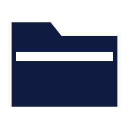 Folder icon, Sharp Solid style