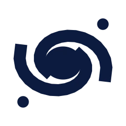 Galaxy icon, Sharp Solid style