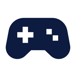 Gamepad icon, Sharp Solid style