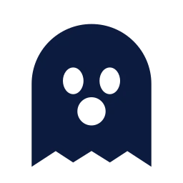 Ghost icon, Sharp Solid style