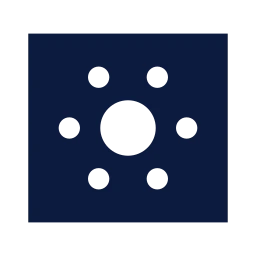 Gradient radial icon, Sharp Solid style