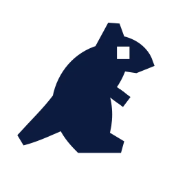 Kangaroo icon, Sharp Solid style