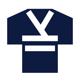 Kimono icon, Sharp Solid style