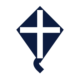 Kite icon, Sharp Solid style