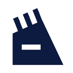 Knife block icon, Sharp Solid style
