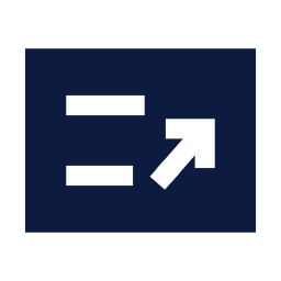 Kpi card icon, Sharp Solid style