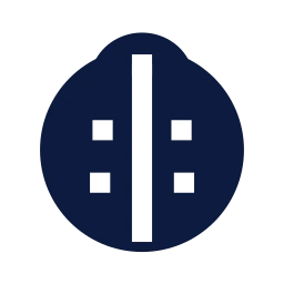 Ladybug icon, Sharp Solid style