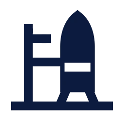 Launch pad icon, Sharp Solid style