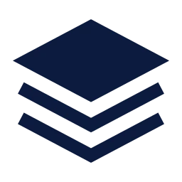 Layers icon, Sharp Solid style