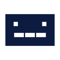 License plate icon, Sharp Solid style