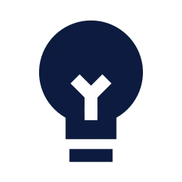 Lightbulb icon, Sharp Solid style