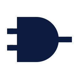 Logic gate icon, Sharp Solid style