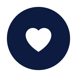 Love reaction icon, Sharp Solid style