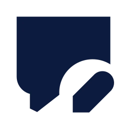 Message square edit icon, Sharp Solid style