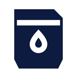 Milk packet icon, Sharp Solid style
