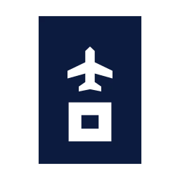 Mobile boarding pass icon, Sharp Solid style
