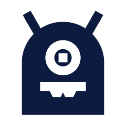 Monster icon, Sharp Solid style