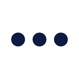 More horizontal icon, Sharp Solid style