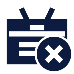 Name tag x icon, Sharp Solid style