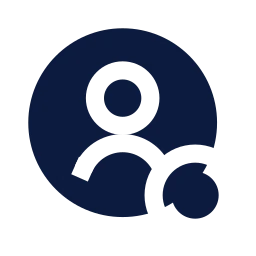 Online status icon, Sharp Solid style