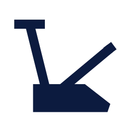 Plough icon, Sharp Solid style