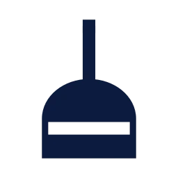 Plunger icon, Sharp Solid style