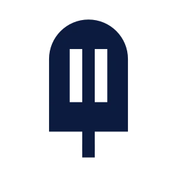 Popsicle icon, Sharp Solid style
