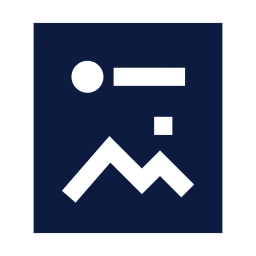 Post image icon, Sharp Solid style