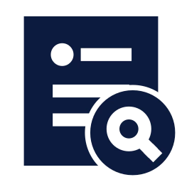 Post search icon, Sharp Solid style