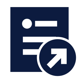 Post share icon, Sharp Solid style