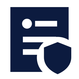 Post shield icon, Sharp Solid style