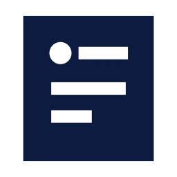 Post icon, Sharp Solid style