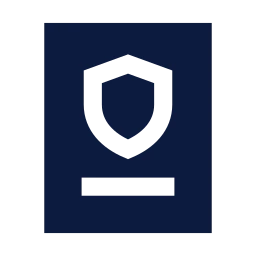 Privacy policy icon, Sharp Solid style