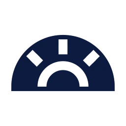 Protractor icon, Sharp Solid style