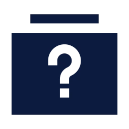 Quiz icon, Sharp Solid style