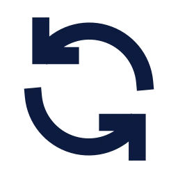 Refresh icon, Sharp Solid style