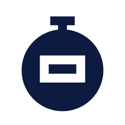 Rep counter icon, Sharp Solid style