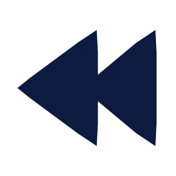 Rewind icon, Sharp Solid style