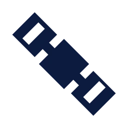 Satellite icon, Sharp Solid style