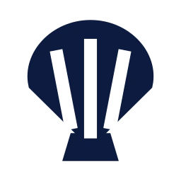 Seashell icon, Sharp Solid style