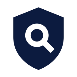 Security scan icon, Sharp Solid style