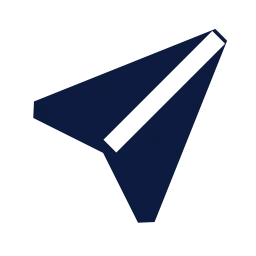 Send icon, Sharp Solid style