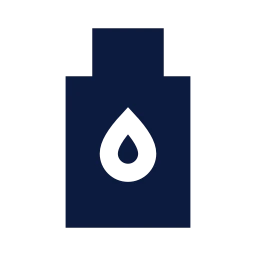 Shampoo icon, Sharp Solid style
