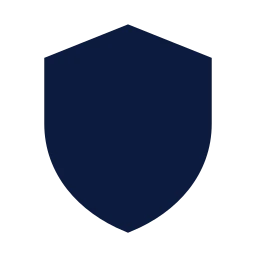 Shield icon, Sharp Solid style