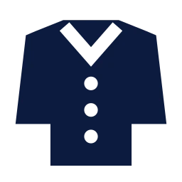 Shirt icon, Sharp Solid style