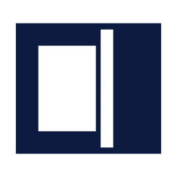 Sidebar right icon, Sharp Solid style