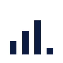 Signal medium icon, Sharp Solid style