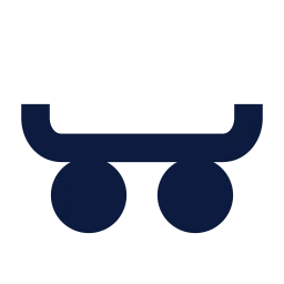 Skateboard icon, Sharp Solid style