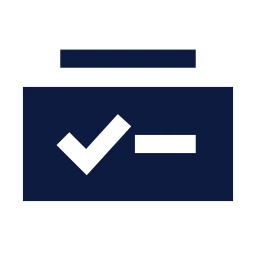 Snackbar icon, Sharp Solid style
